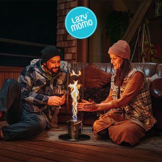 Hangulat, ami felmelegít. Mert a tűz nézése a DNS-ünkben van. 😎 . 🔗 https://bit.ly/spin-lazymomo-hu . #lazymomo...